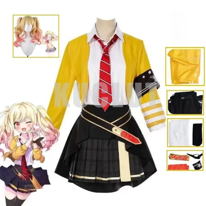 

Project Sekai Colorful Stage Feat Tenma Saki Cute Girls Outfits Anime Cosplay Costumes Halloween Carnival Role-Playing Uniform