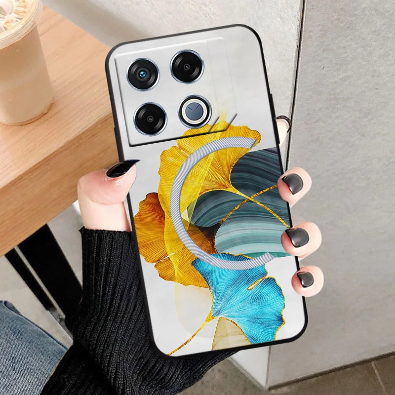 Sleek Black TPU Shockproof Phone Case - Soft Silicone Protective Back Cover