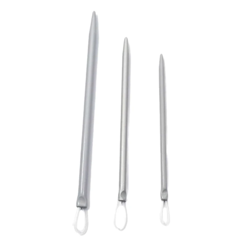 

3pcs/set Nylon Wire Knitting Needle Yarn Sewing Needle Apparel Sewing Fabric