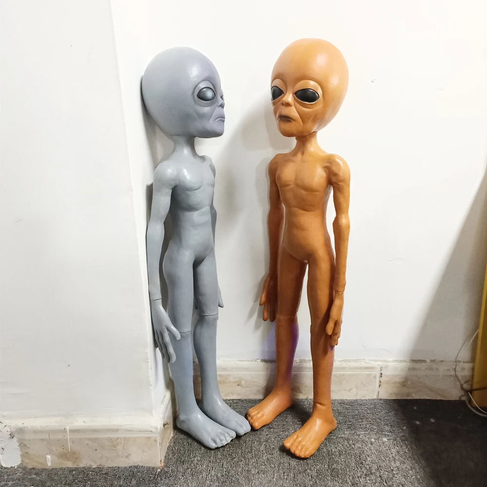 할로윈 라텍스 소품 외계인 거품 충전 소품, UFO Roswell Martian Lil Mayo Area 51 할로윈 장식
