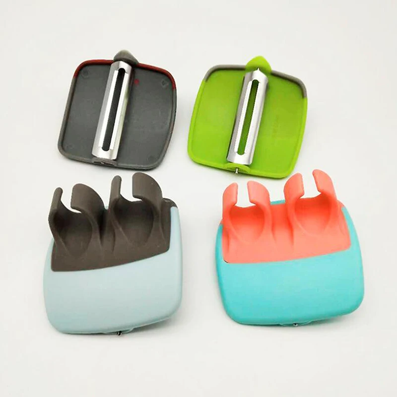 Kitchen Finger Held Palm Peeler Easy Hold Gadgets Vegetable Fruit Slicer Peeler Utensil Durable Kitchen Accessories
