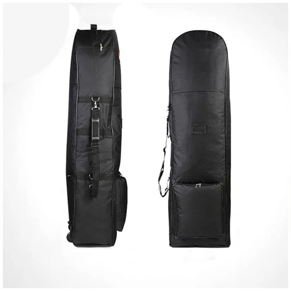 Foldable Portable Golf Club Storage Bag Carrying Pouch Detachable Shoulder Strap Adjustable Aviation Bags Accessories