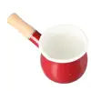 Enamel Wooden-Handle Cooking Pot 3