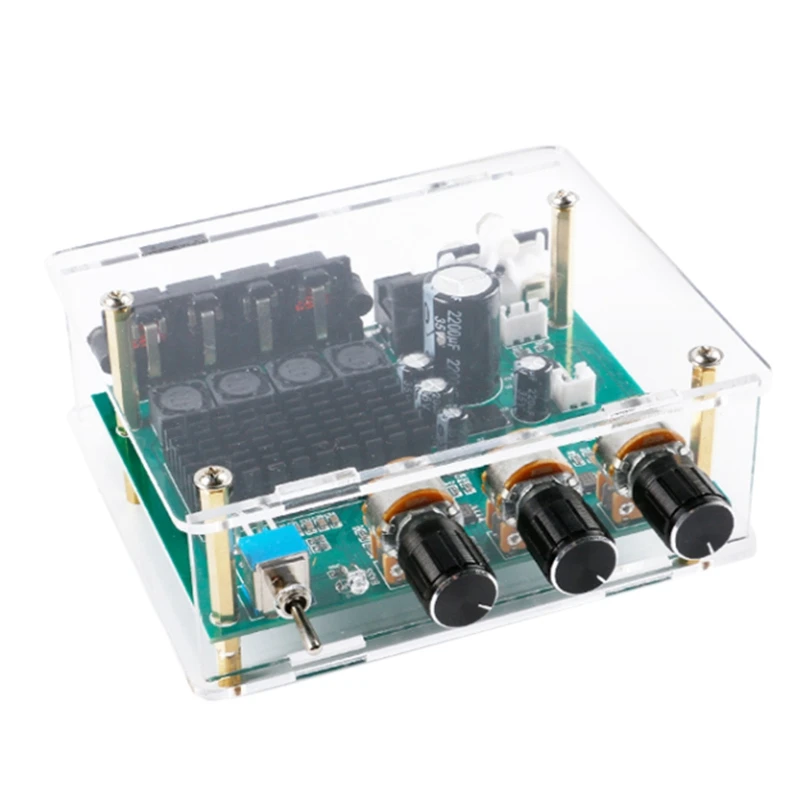 

XH-M570 TDA3116D2 плата цифрового усилителя мощности 2X80W высокомощный двухканальный модуль усилителя звука