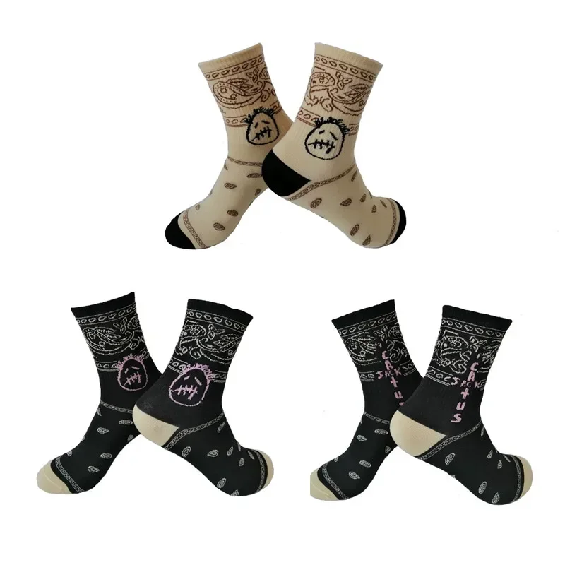 Men's Sports Street Style Hip Hop Crew Socks - 3 Pairs