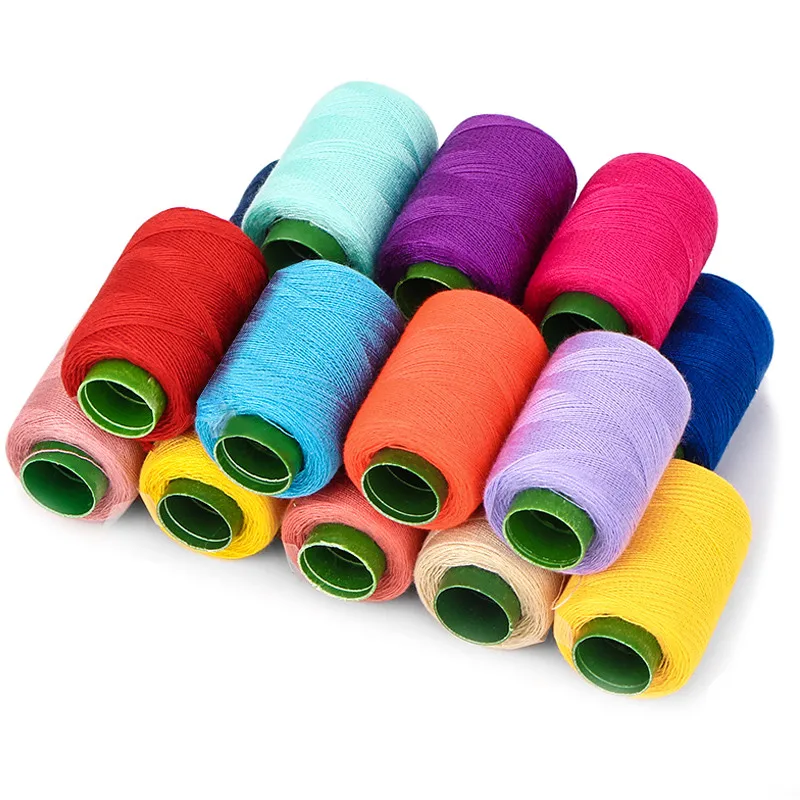 Thread Set Polyester 100 Polyester Sewing Threads Machine Cut