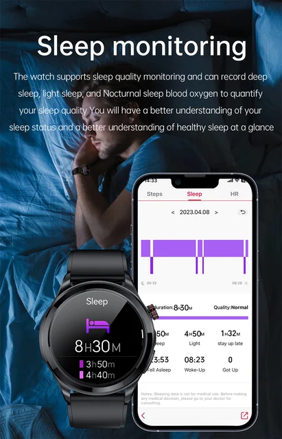 Reloj inteligente ECG + PPG para hombre, dispositivo con rastreador de  glucosa en sangre, termómetro, llamadas, Bluetooth, novedad de 2023 -  AliExpress