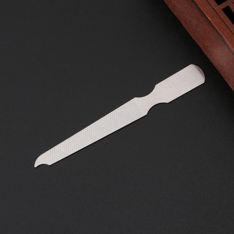 

10pcs Dual Sided Stainless Steel Metal Art File Manicure Pedicure Tool