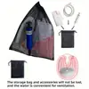 Inflatable Shampoo Basin,, Mobile Portable Basin, Sink WithAir Pump And Drainage, Soft And Comfortable Lightweight Shampoo 6