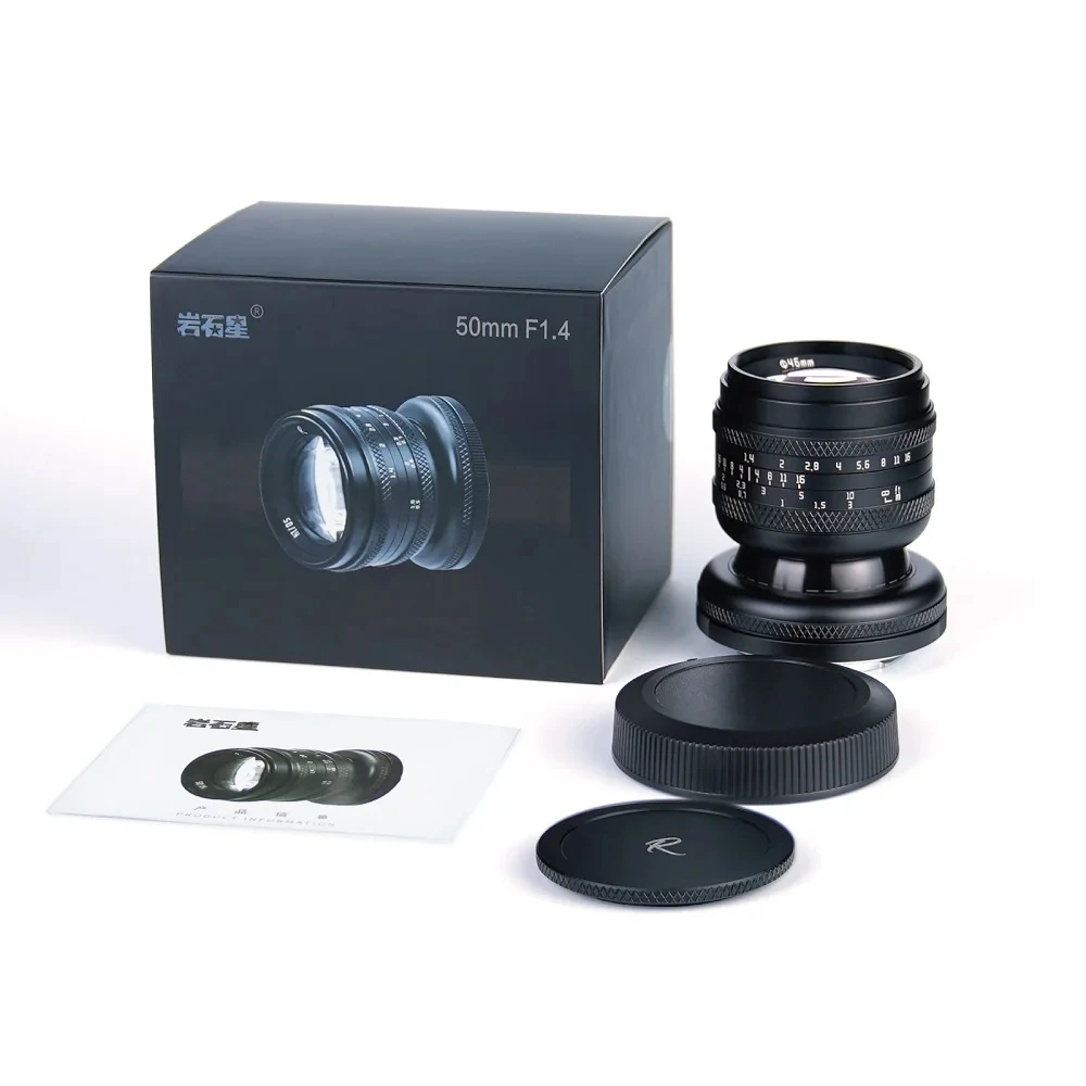 Объектив AstrHori 50 мм F1.4 с большой апертурой и наклоном для Sony E Nikon Z Fuji X Canon RF Olympus Lumix M43 L Mount (art.: 3920c4a6d07f9) - 3920c4a6d07f9