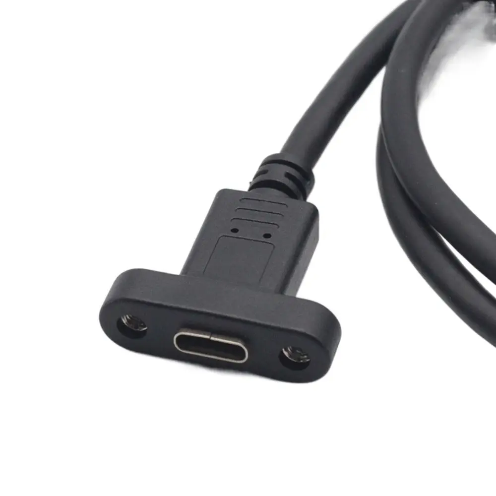 

Черный Удлинительный кабель типа C 0,3 м/0,5 м/1 м/1,5 м USB3.1 замок соединительный кабель «штырь-гнездо» удлинитель