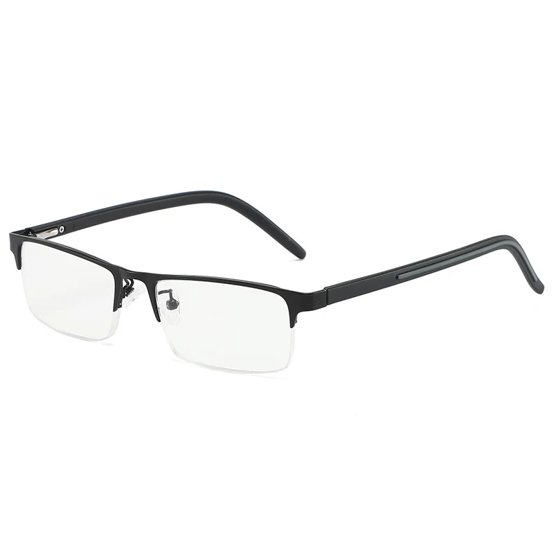 RBENN New Business Half Frame Reading Glasses Men Women Metal
