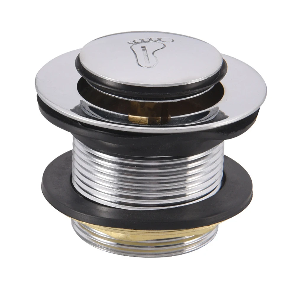 Tappo per vasca, scarico per doccia, raccogli capelli, tappo per vasca pop-up con filtro, tappo di scarico per bagno, protezione di scarico per foro di scarico per vasca da 1-1/2 a 1-3/4