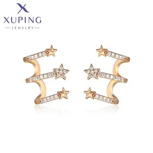 Xuping Jewelry Neu eingetroffenes Armband mit quadratischem Stein, 19,5 cm, Charm-Armband im modischen Stil für Damen mit hellgoldener Farbe X001147391 – Detail 18