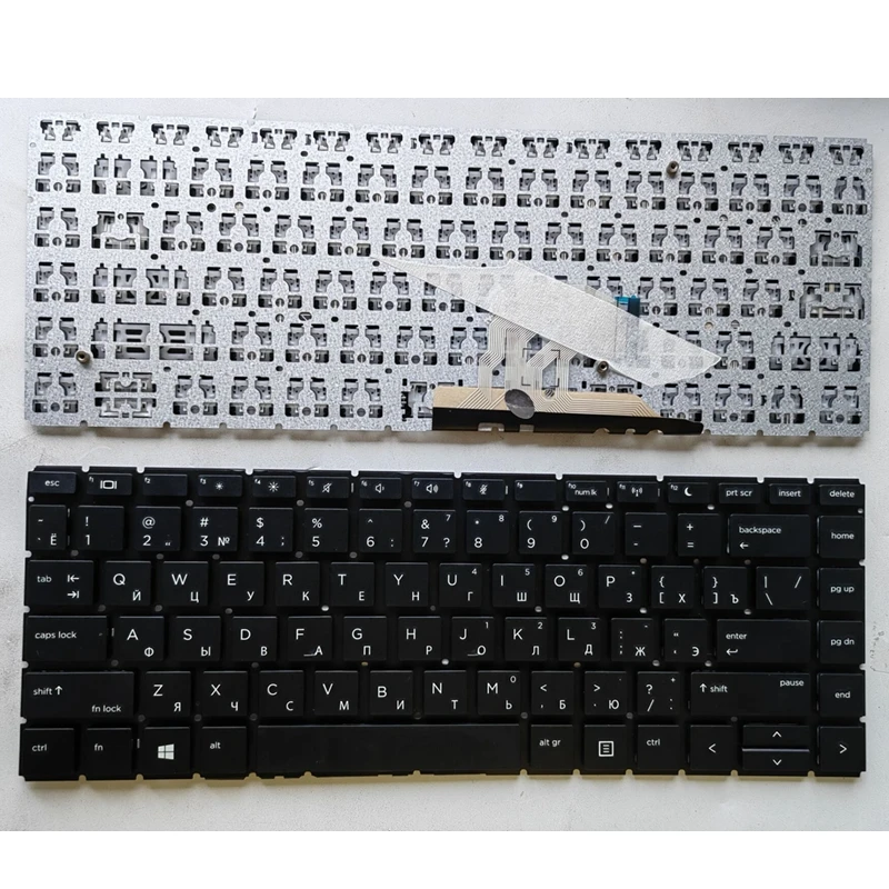 Teclado Retroiluminado para hp Probook 440 g6 g7 445 g6 g7 Hsn-q15c Q24c Q21 66 Pro 14 g2 g3 us ru sp - Imagem 4