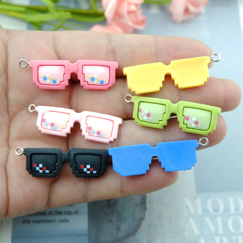Sunglasses Charms for Jewelry Making Diy Earring Bracelet Pendant Accessories Findings Phone Making Bulk Wholesale - 2