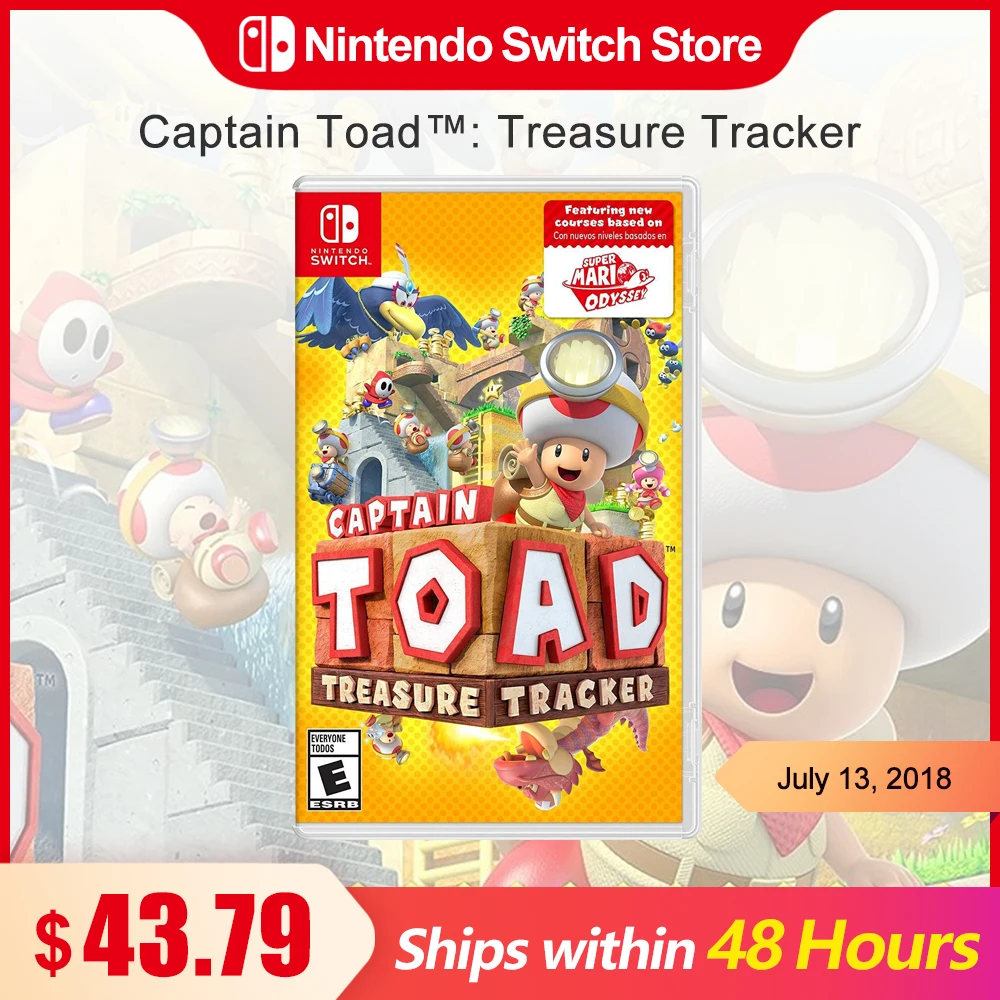 Captain Toad : Treasure Tracker Nintendo Switch Offerte Di Gioco 100% Scheda Di Gioco Fisica Originale Ufficiale Per Switch Oled Lite
