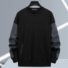 Streetwear Patchwork Sweatshirt Men Plus Size 10XL 11XL Sweatshirts Spring Autumn Tracksuit Men Big Size 11XL 3