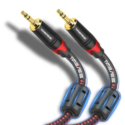 Premium 3.5mm TRS Stereo Hi - Fi Audio Cable, Male to Male Cord for Versatile Sound Devices (3.5MM AUX)