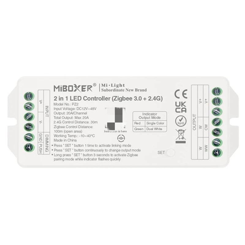 mimo♡ページ MiBoxer Dual White LED Controller (Zigbee 3.0) FUT035Z