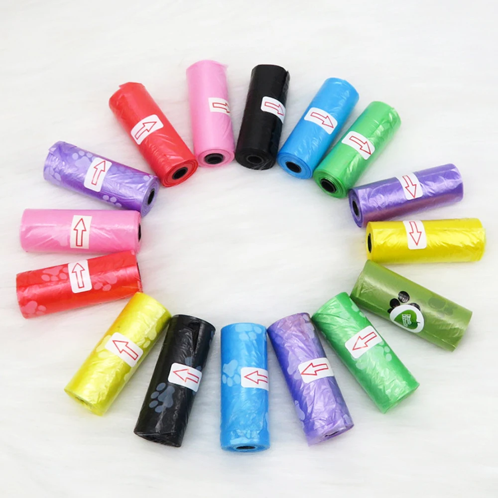 Big Dog Poop Bags For Cat Lettiera Pet Scoop Bags Cani Pooper Pick-Up Bag Stampa Borsa Per La Pulizia Dei Rifiuti Borsa Per Lo Smaltimento Degradabile