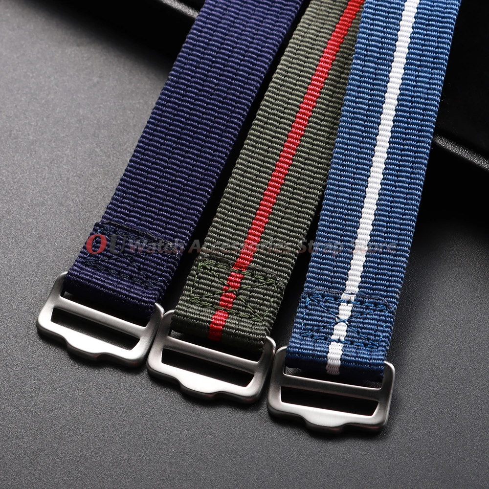 Premium Nylon Fabric Watch Strap - Stylish and Durable Men's Outdoor Sport Bracelet
