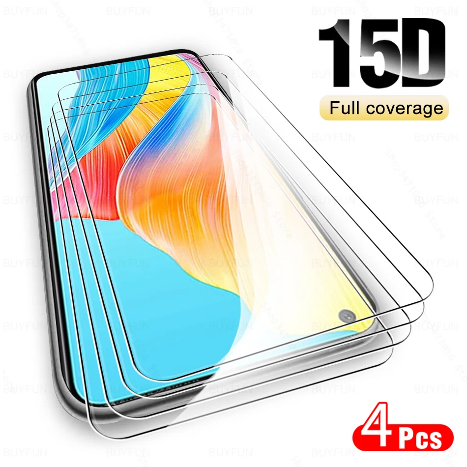 

4 шт. 15D стекло для Oppo A78 4G CPH2565 закаленное стекло Appo Orro A58 A58x A98 5G OppoA78 OppoA98 A 78 98 58 78A защита экрана