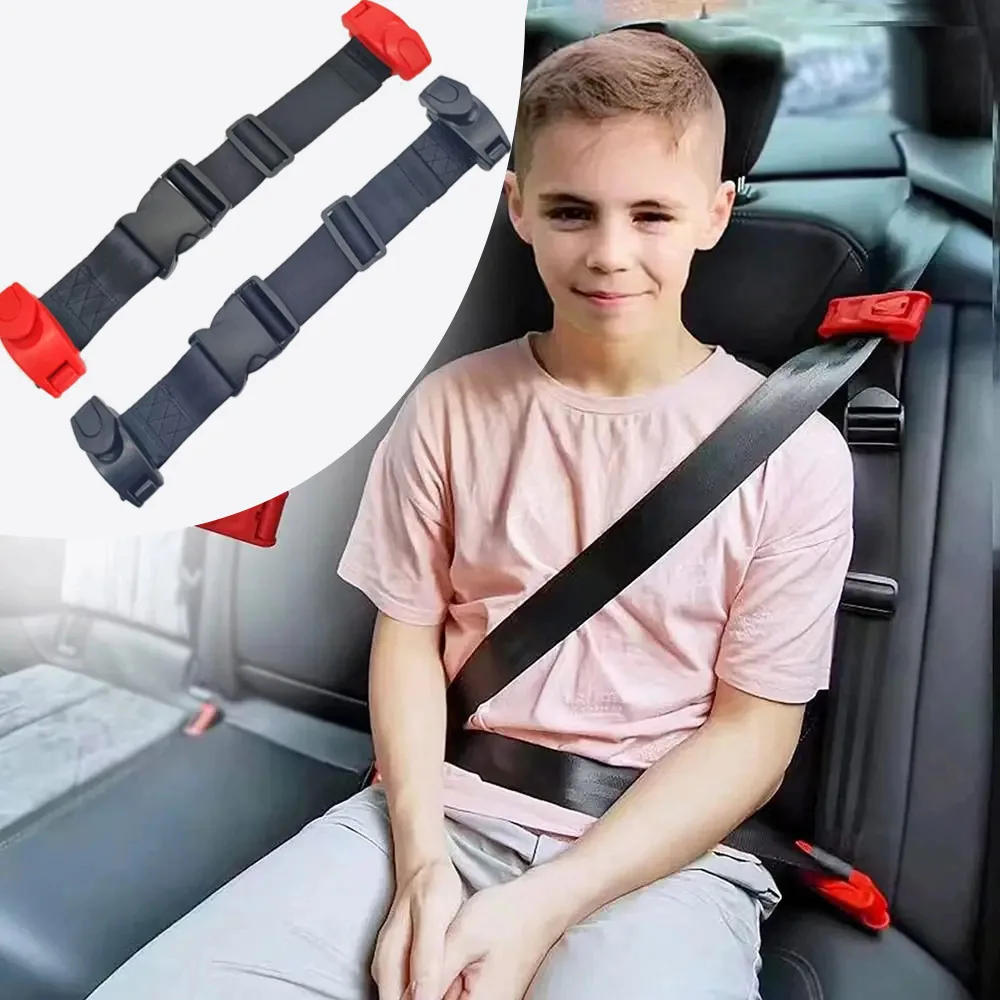 Kids Seat Belt Adjuster Car Seat Safety Belt Regulator Buckle Comfort Childs Chest Shoulder Protection Band Adjuster seat belt adjuster