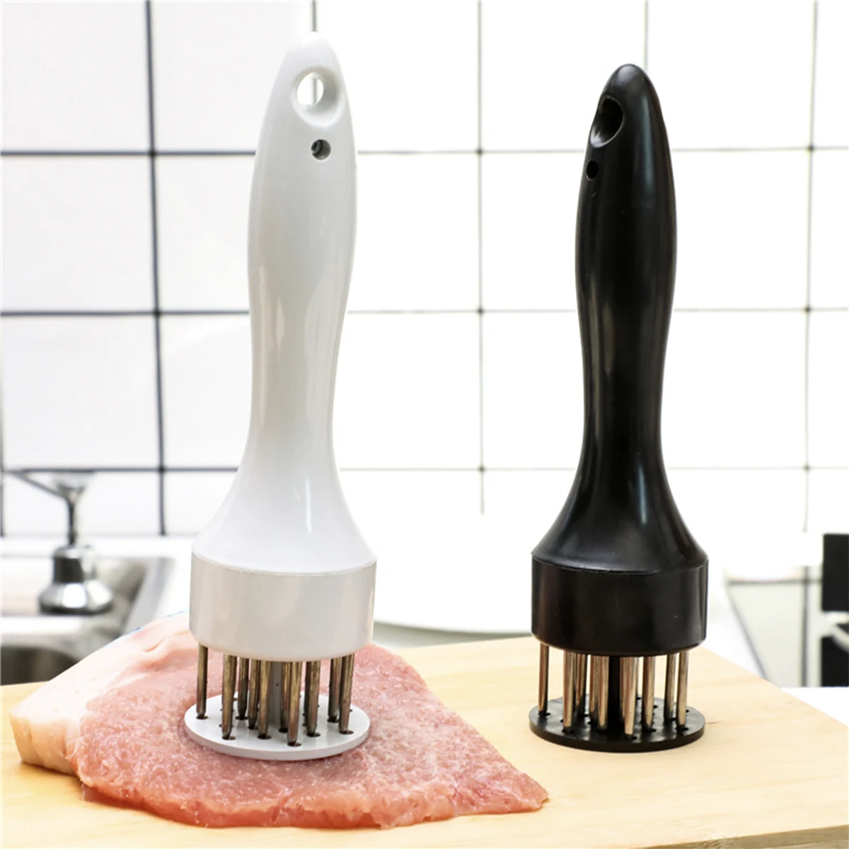 Meat tenderizer Meat Tenderizer Stainless Steel Needle Meat Tenderizer Tool tenderizing Chicken Beef Steak Veal Pork
