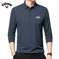Spring and Autumn Men's High Quality Embroidered Long Sleeve Polo Shirt New Luxury Fashion Business Leisure Multi Functional Top 1