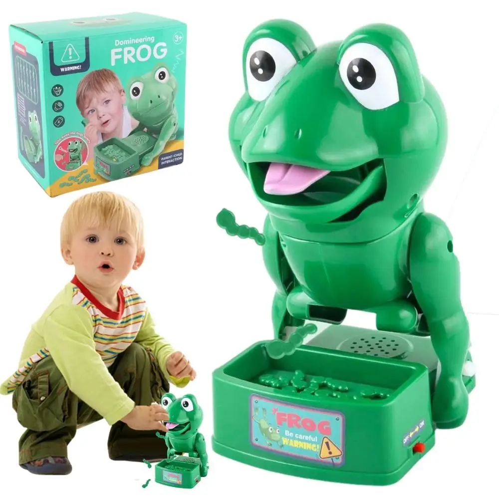 Plastics Stealing Insect Frog Biting Prank Toys Simulation Multifunctional Finger Bite Scary Game Collection Craft Decor
