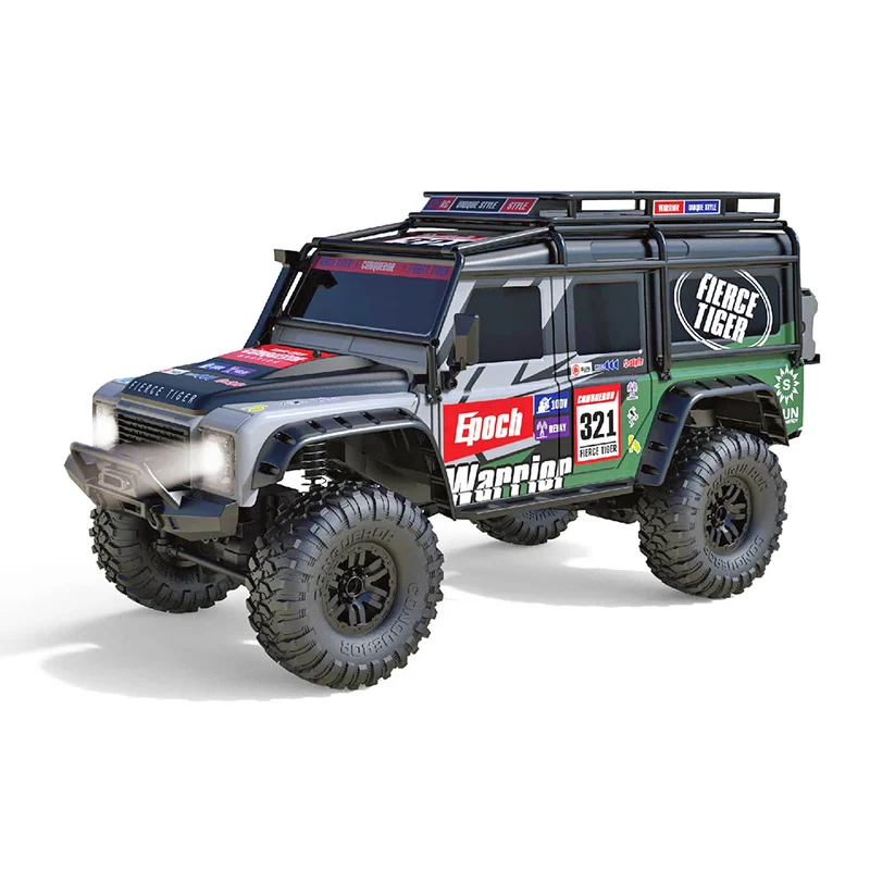 Hb Zp1005 1007 Remote Control Car 2.4g 4wd Simulation RC Car All-Terrain 15km/H 1:10 Off-Road Climbing Truck Toy For Boys Gift 6