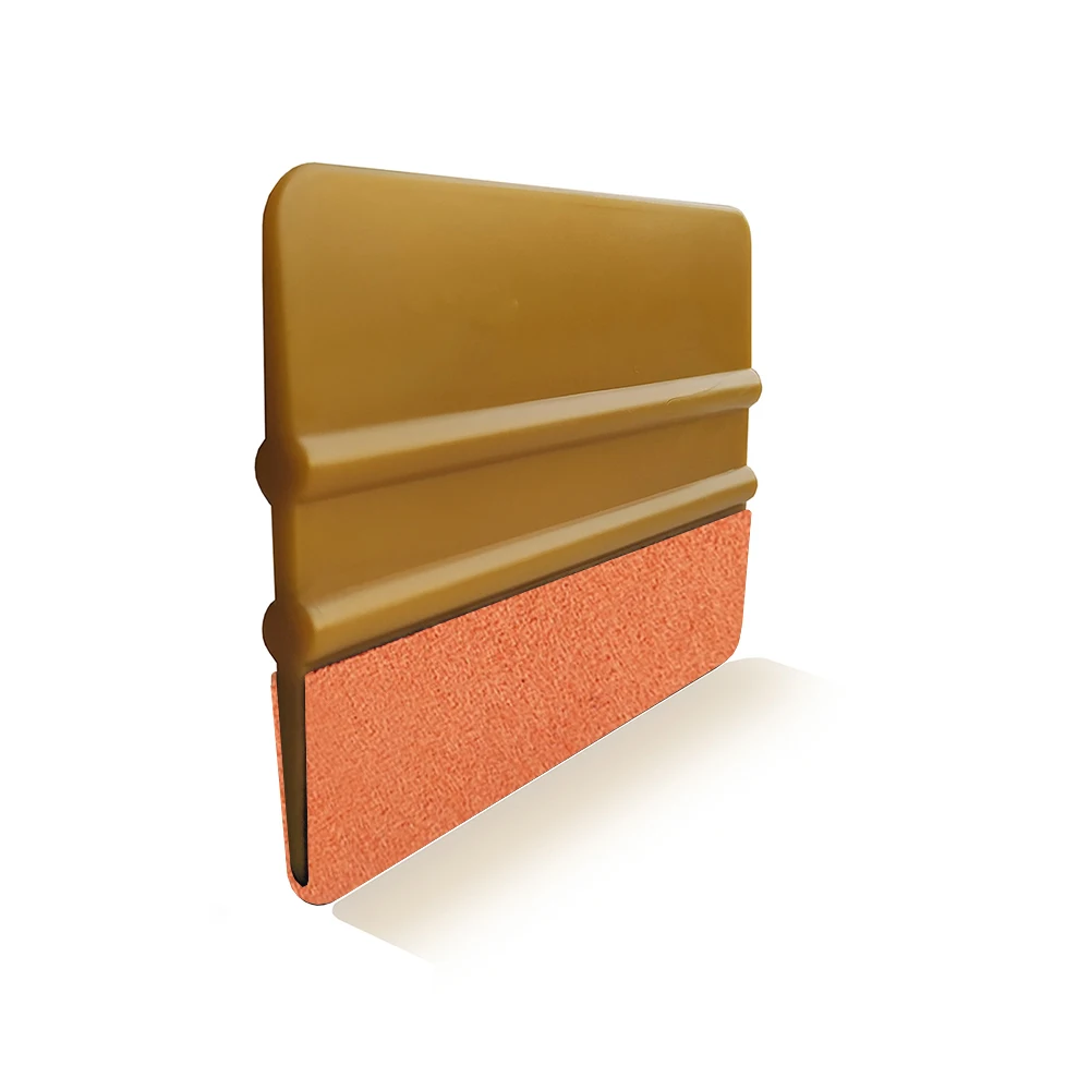 Gold Wildleder Filz Rakel Vinyl Auto Wrap Carbon Faser Folie Wolle Schaber Fenster Tönung Werkzeuge Aufkleber Haushalts Reiniger A02 – Detail 7