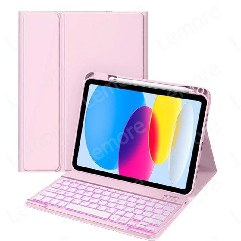 Premium Backlit Keyboard Case with Adjustable Stand