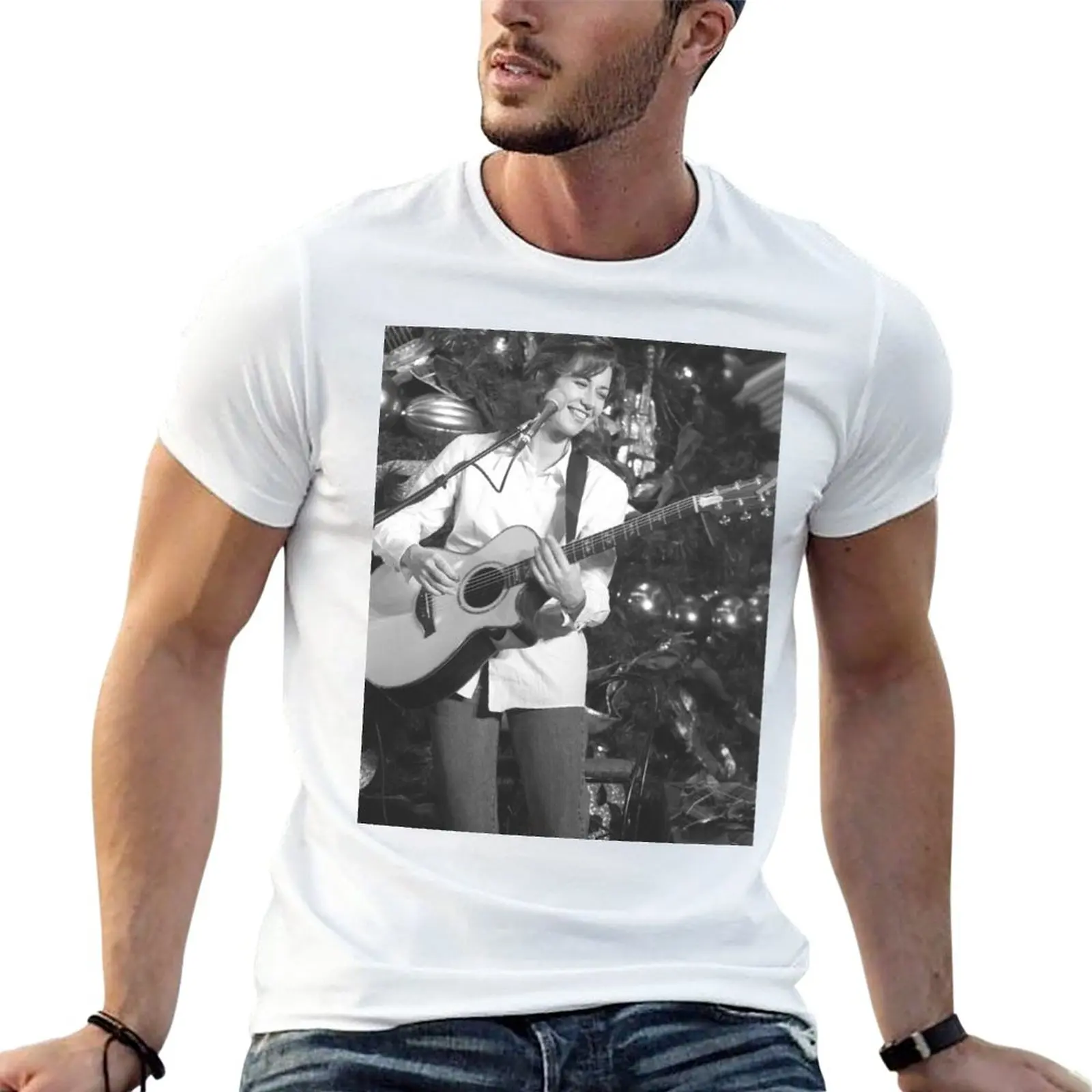 New Amy Grant Bw Photography T-Shirt Summer Clothes Plus Size T-Shirt Anime T-Shirt Manica Corta Da Uomo