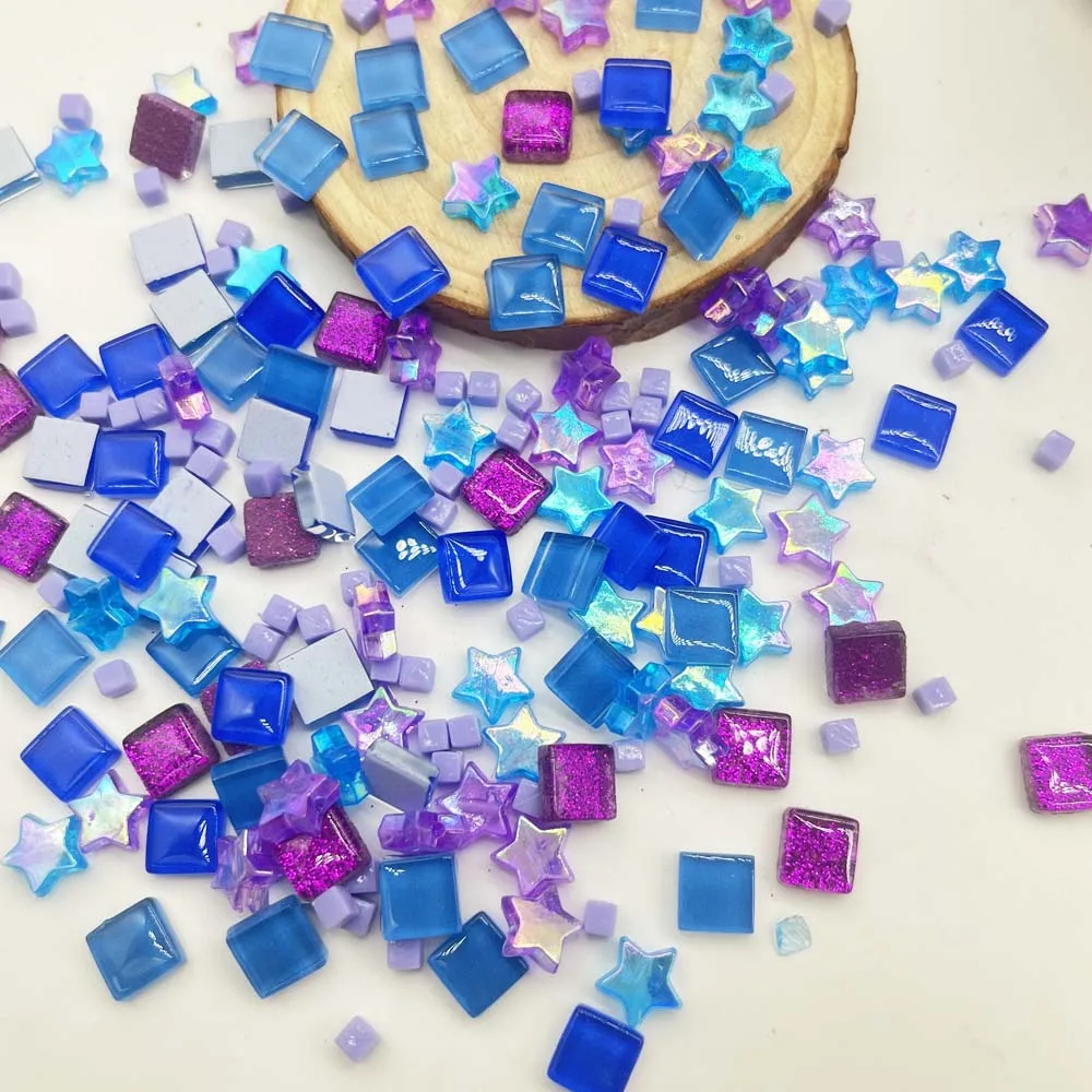 Rainbow Glass Mosaic Tiles 3