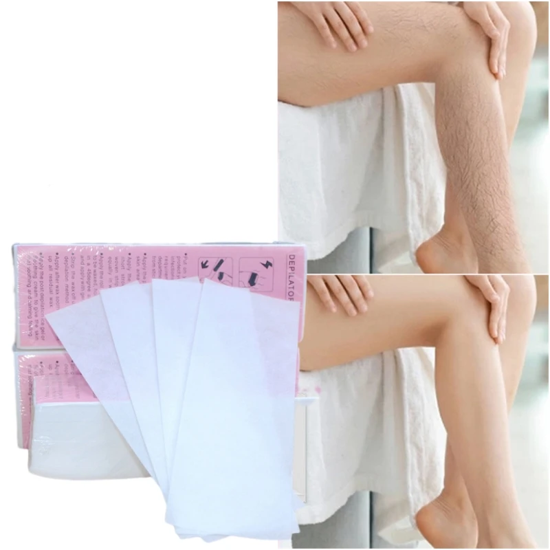 

10~100pcs Removal Nonwoven Body Cloth Hair Remove Wax Paper Rolls High Quality Hair Removal Epilator Wax Strip Paper Roll
