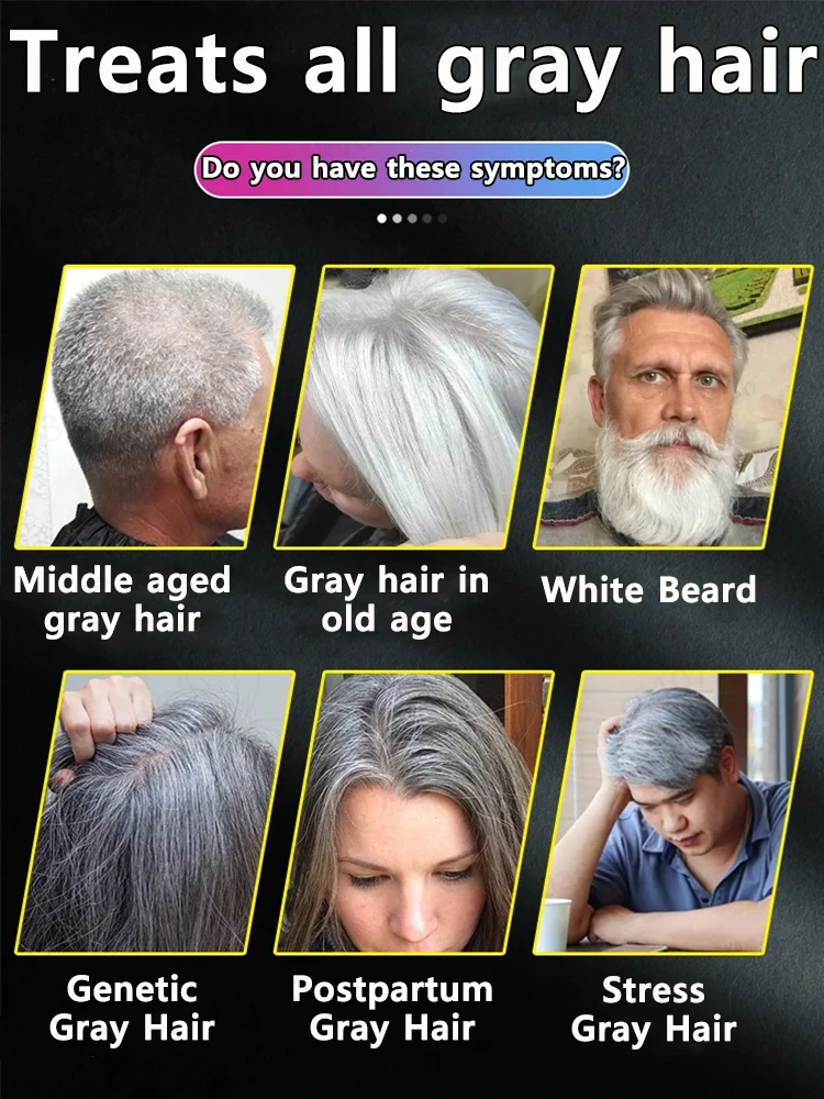 Gray Hair Killer the perfect solution to gray hair problems and restore natural hair color hair color restorer