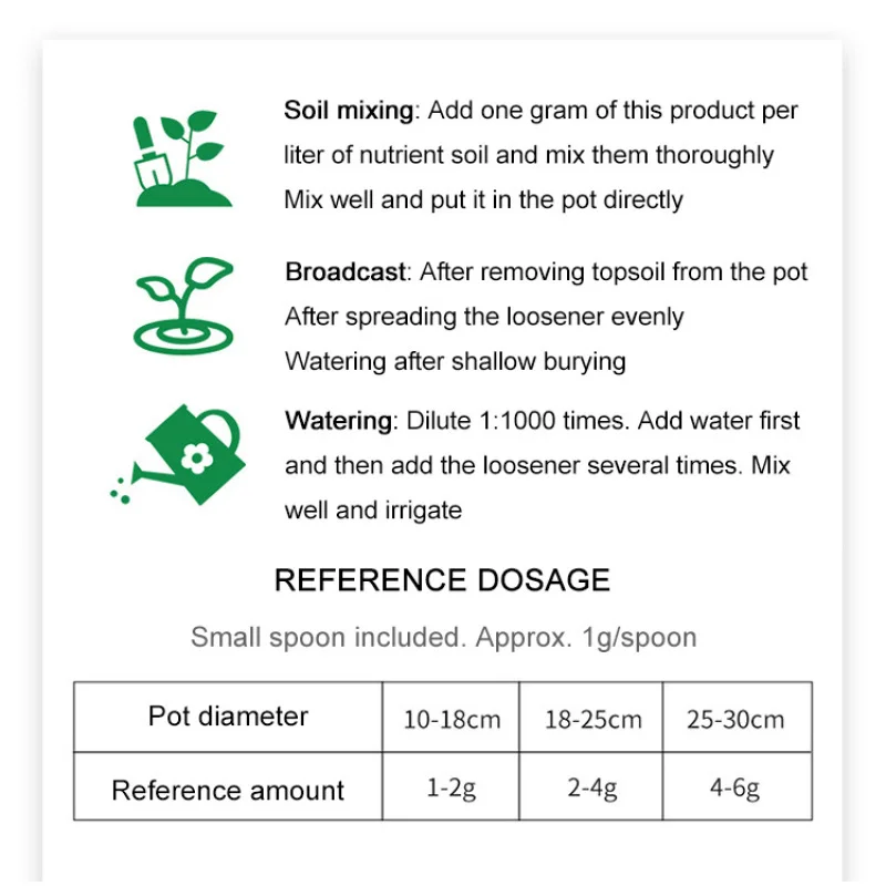 Flowerpot Soil Loosener No Deep Tillage