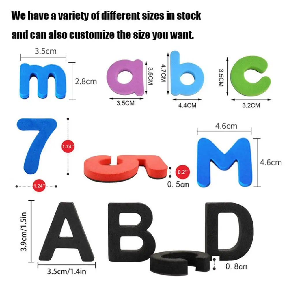 Foam Magnetic Alphabet Set 4