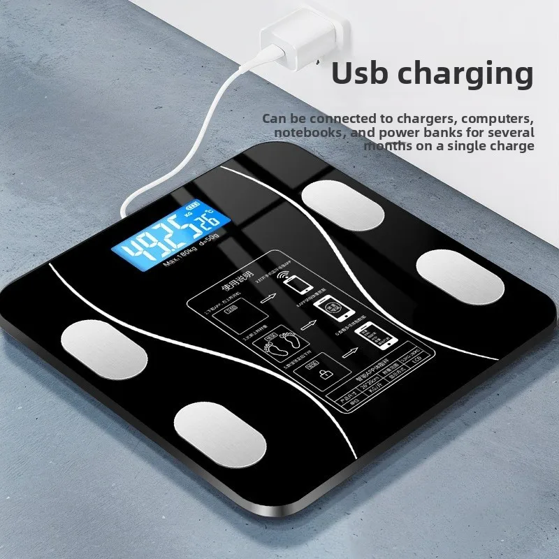 Precision Digital Body Fat Scale For Home Weight Measurement_voghion.com