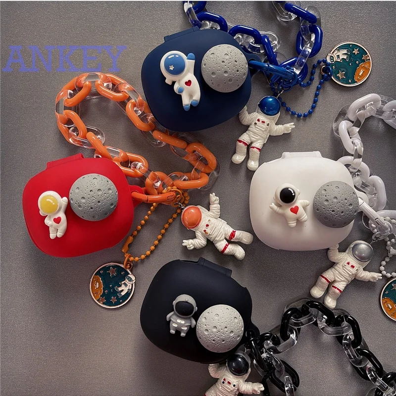 Per Jbl Live Flex Custodia Protettiva Cute Cartoon Cover Bluetooth Auricolare Shell Accessori Tws Headphone Portable