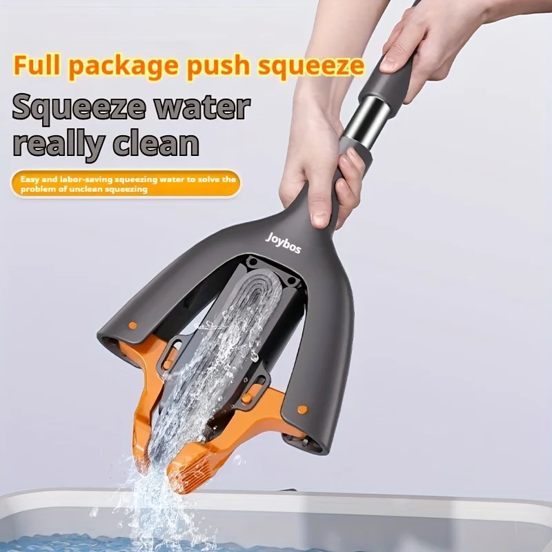 Sponge Mop Desktop Cleaner Cotton Head Fold In Half JOYBOS Push Pull Mini Mops Multifunctional Lazy Rag For Kitchen Living Room_voghion.com