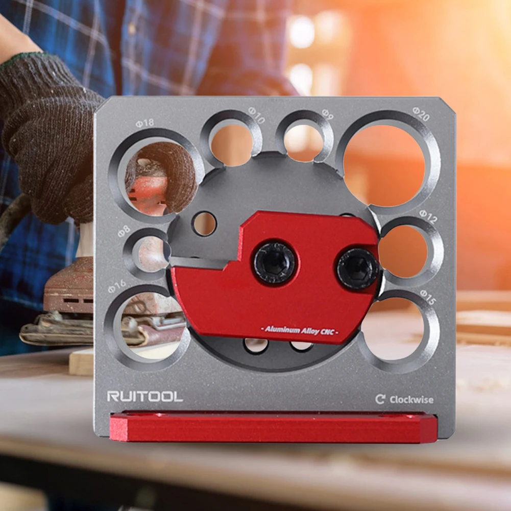 Adjustable Dowel Maker Jig with Carbide Blades Electric Drill Milling Dowel Auxiliary Tool Wooden Dowel Maker Woodworking Tool