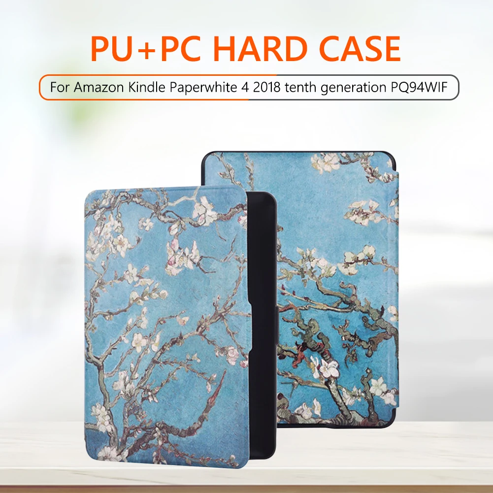 Waterproof Painted Matte Case for  Kindle Paperwhite 4 2018 Gen 10 PQ94WIF