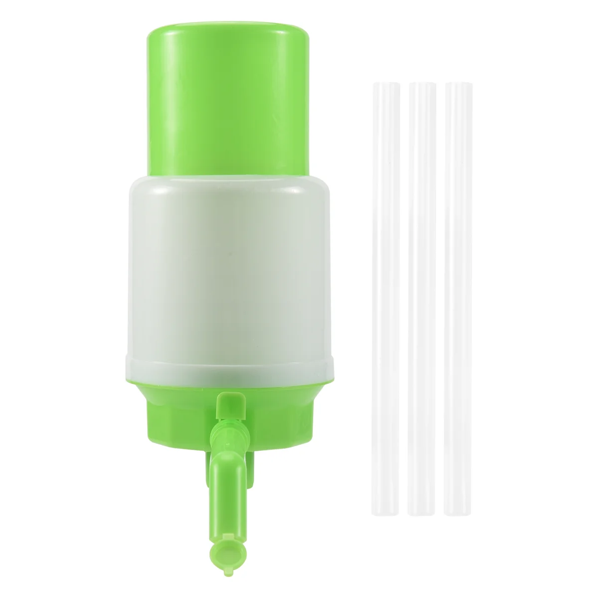 1x 식수 펌프 수동 병에 담긴 핸드 프레스 휴대용 펌프 디스펜서 HOT