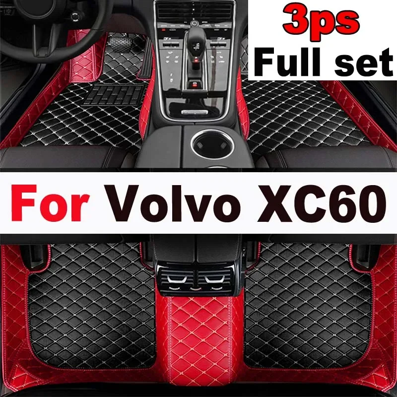

Car Floor Mats For Volvo XC60 2018 2019 2020 2021 2022 Custom Auto Foot Pads Automobile Carpet Cover Interior Accessories