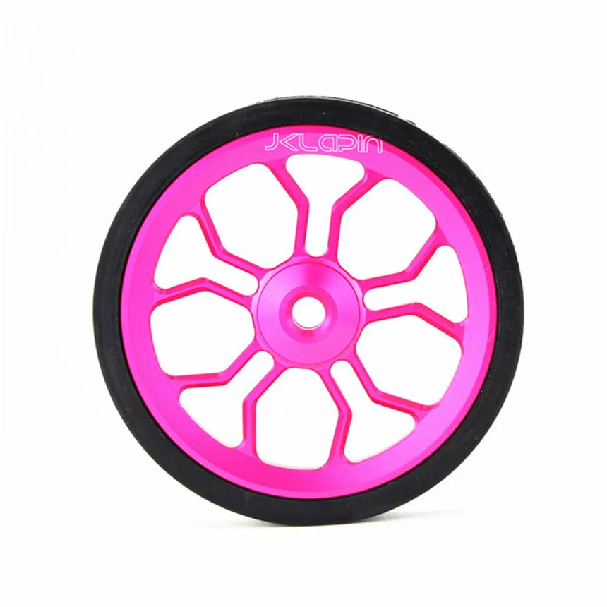 JKlapin 3D Hohl 82mm Spinne Einfach Rad Vergrößert Faltrad Lager Push Rad Für Brompton Fahrrad – Detail 9