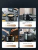 Midea Electric Pressure Cooker Household Appliances 5L Capacity Uncoated Stainless Steel Double Liner Multi-Functional Smart 5