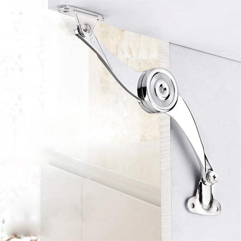 Description Picture 6 of itemHydraulic Randomly Stop Hinges Kitchen Cabinet Door Adjustable Polish Hinge Furniture Lift Up Flap Stay Support Hardware